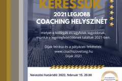 2021 helyszín,bestcoach,könyv-eszköz, rendezvény